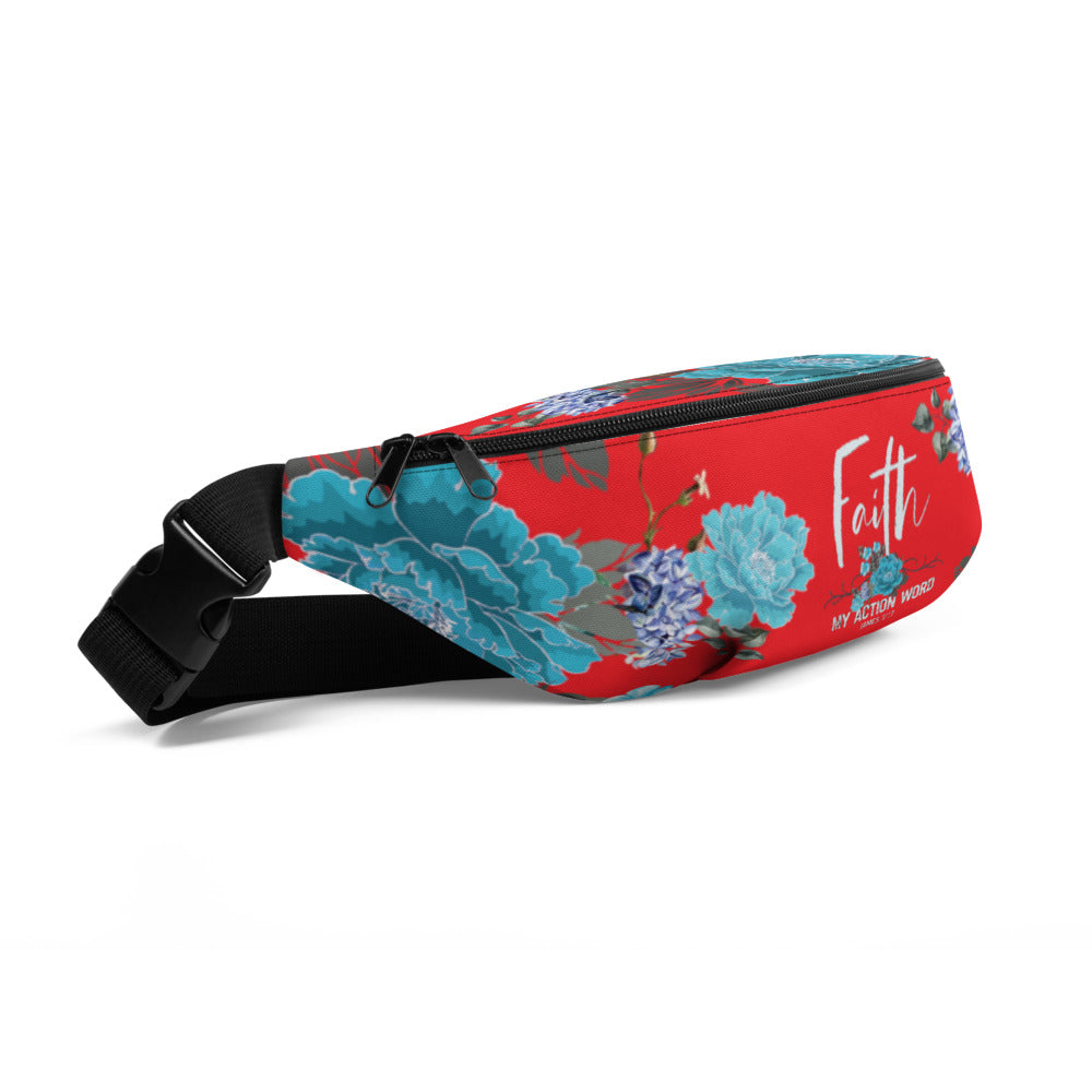 Faith My Action Word Crossbody Bag