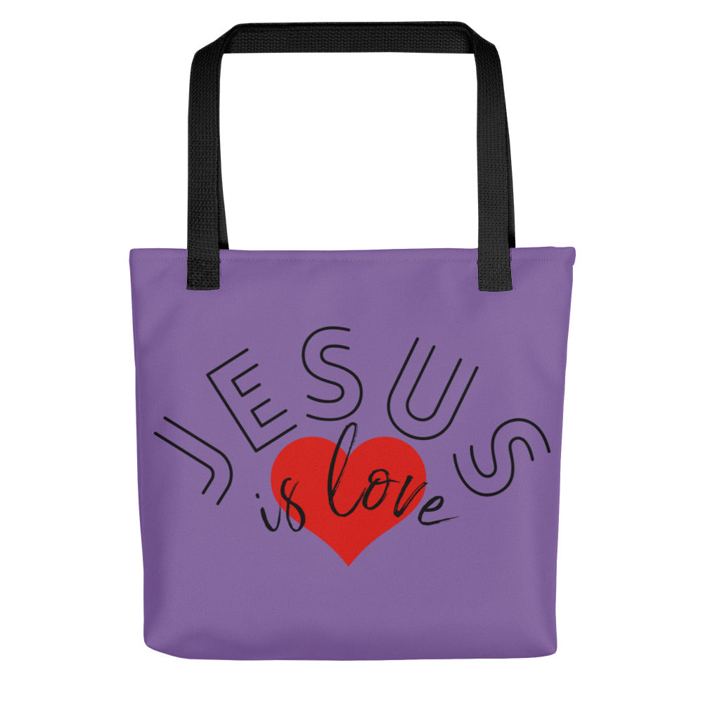 Jesus is Love Tote