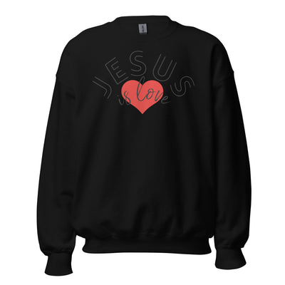 Women’s Jesus is Love Sweatshirt
