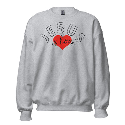 Women’s Jesus is Love Sweatshirt