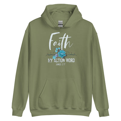 Women’s Faith My Action Word Hoodie