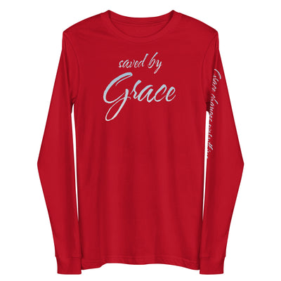Saved by Grace Long Sleeve Tee