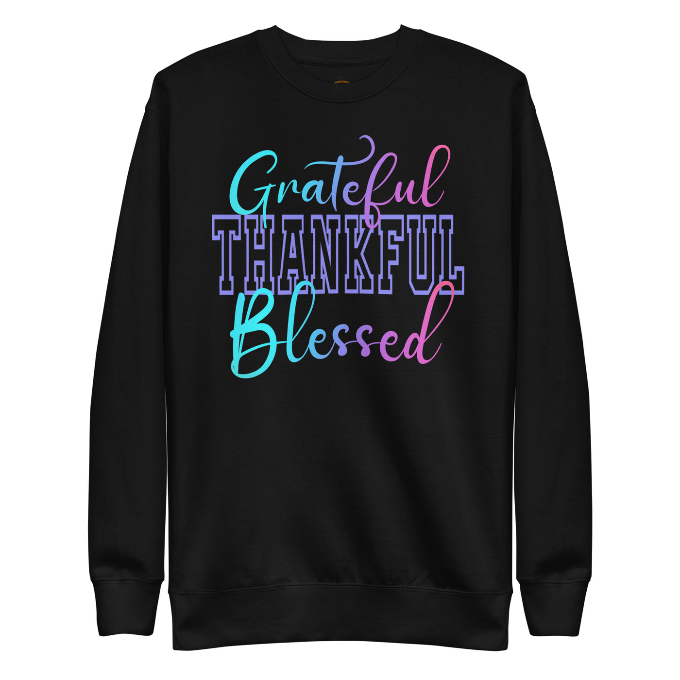Women’s Grateful Thankful Blessed  Sweatshirt