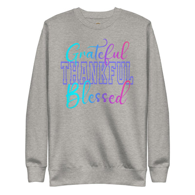 Women’s Grateful Thankful Blessed  Sweatshirt