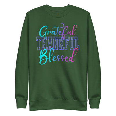 Women’s Grateful Thankful Blessed  Sweatshirt