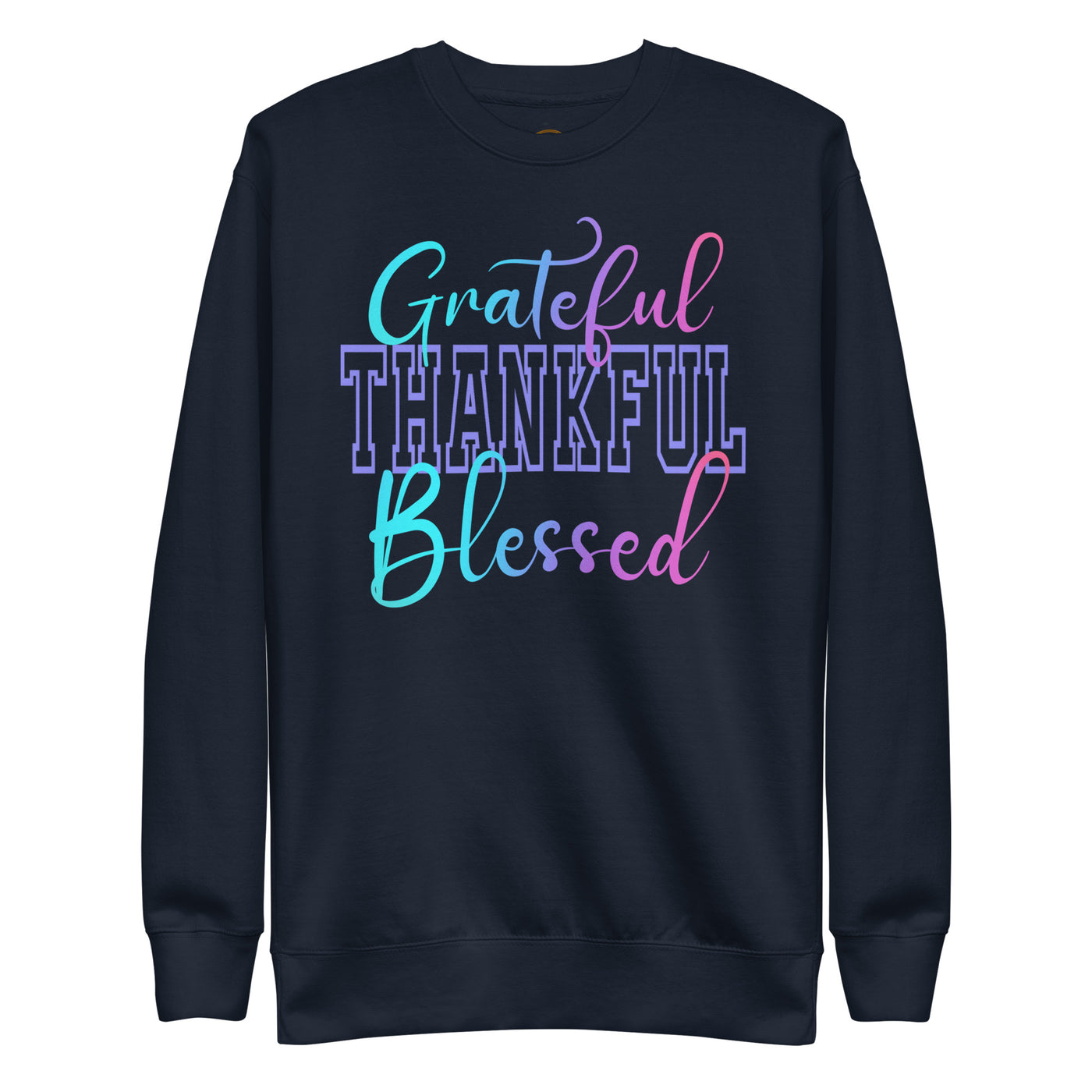 Women’s Grateful Thankful Blessed  Sweatshirt