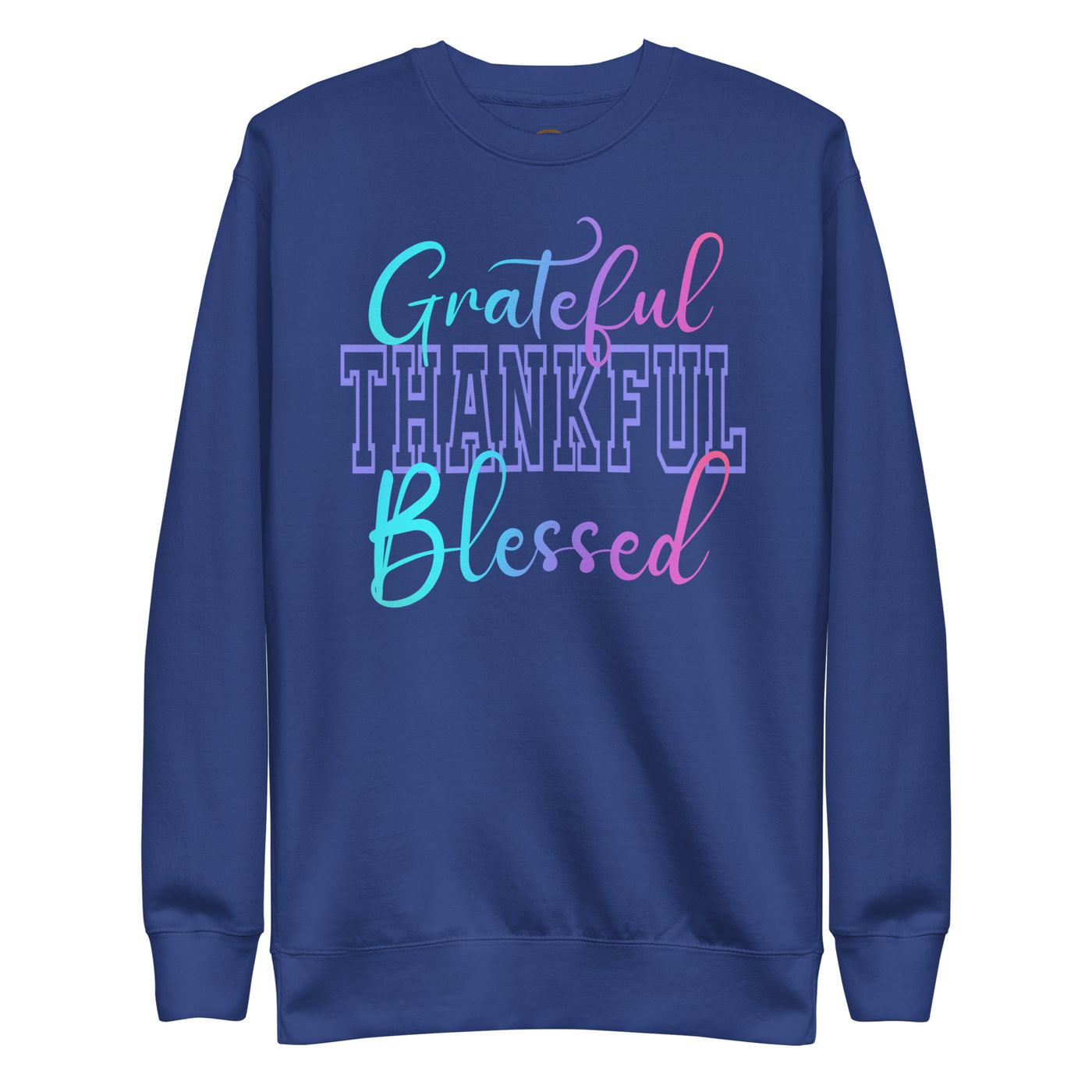 Women’s Grateful Thankful Blessed  Sweatshirt