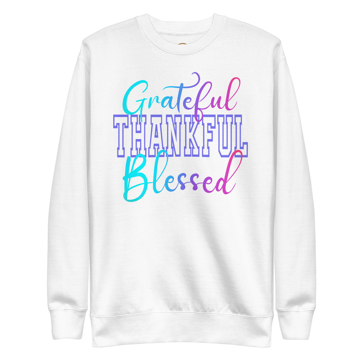 Women’s Grateful Thankful Blessed  Sweatshirt